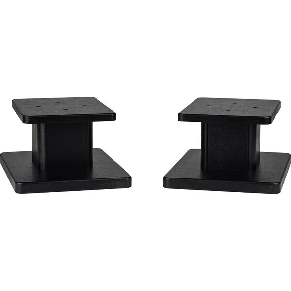 Main product image for Dayton Audio SSWB6B 6" Universal Wood Speaker Stand Pair, Black240-740